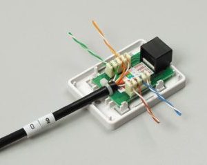 Установка компьютерной розетки RJ45 в Верея